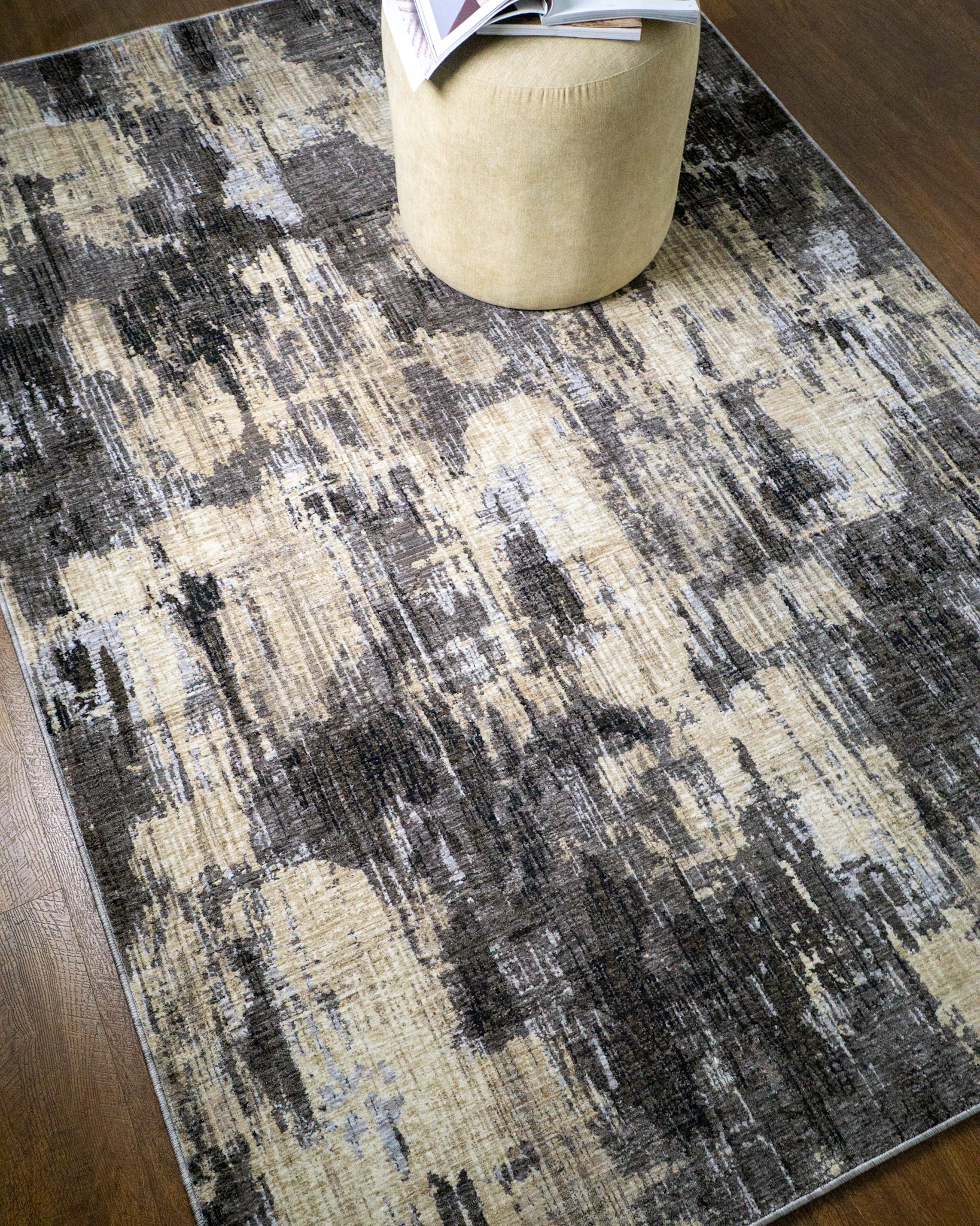 Nebula Smoked Abstract Rug