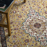 Gavino Bordered Medallion Rug