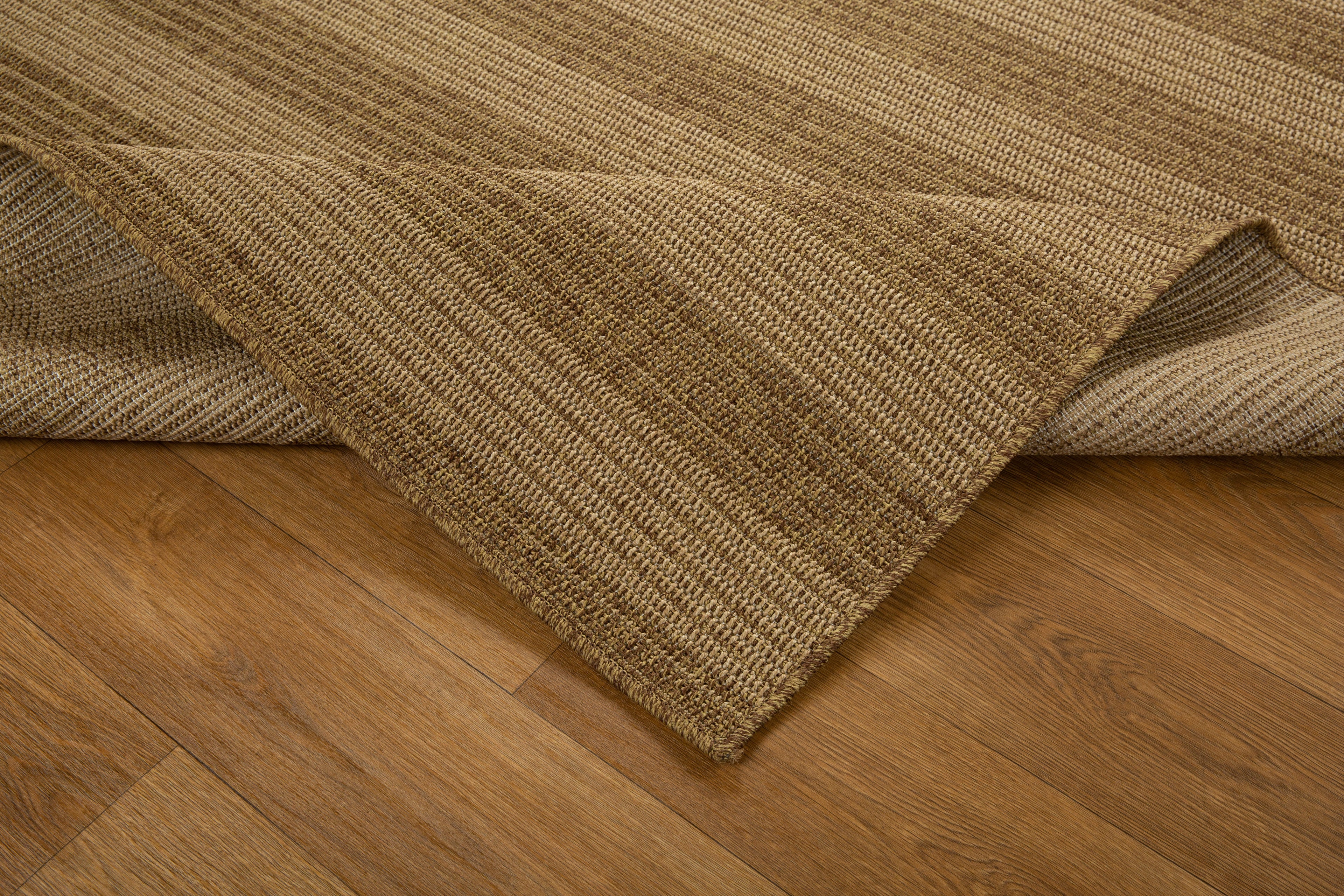 Rocca Lined Weave Sisal Indoor-Outdoor Rug