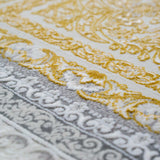 Hunar Bordered Traditional Fringe Rug