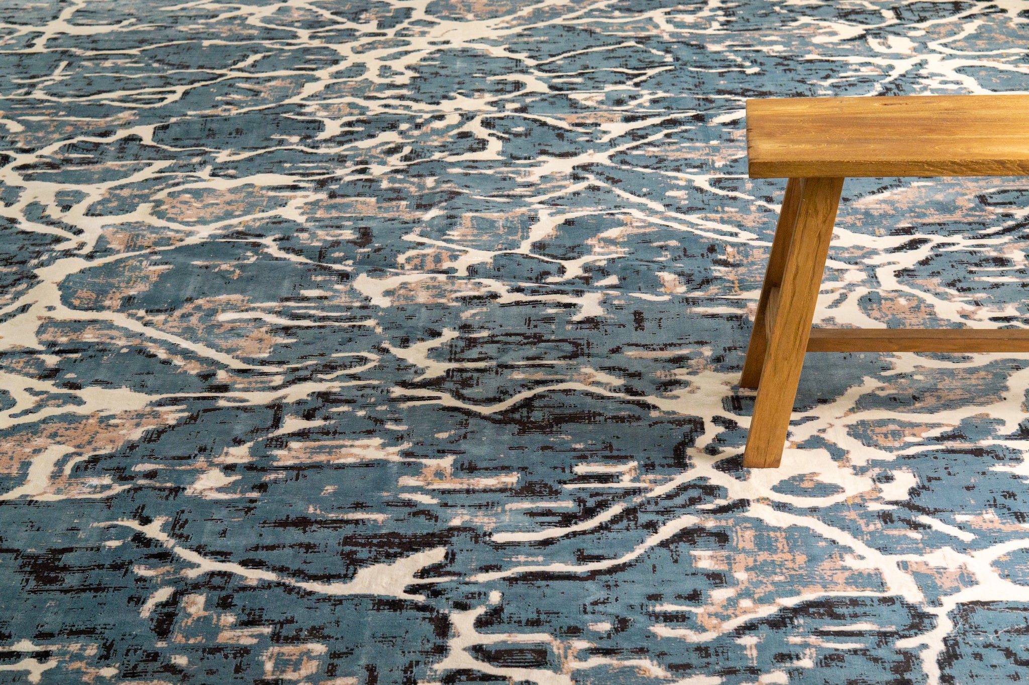 Savieh Coastal Fringe Abstract Rug