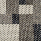 Unity Geometric Textured Rug