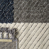 Unity Geometric Textured Rug