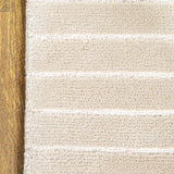 Wool Hand Tufted Neutral Lined Rug