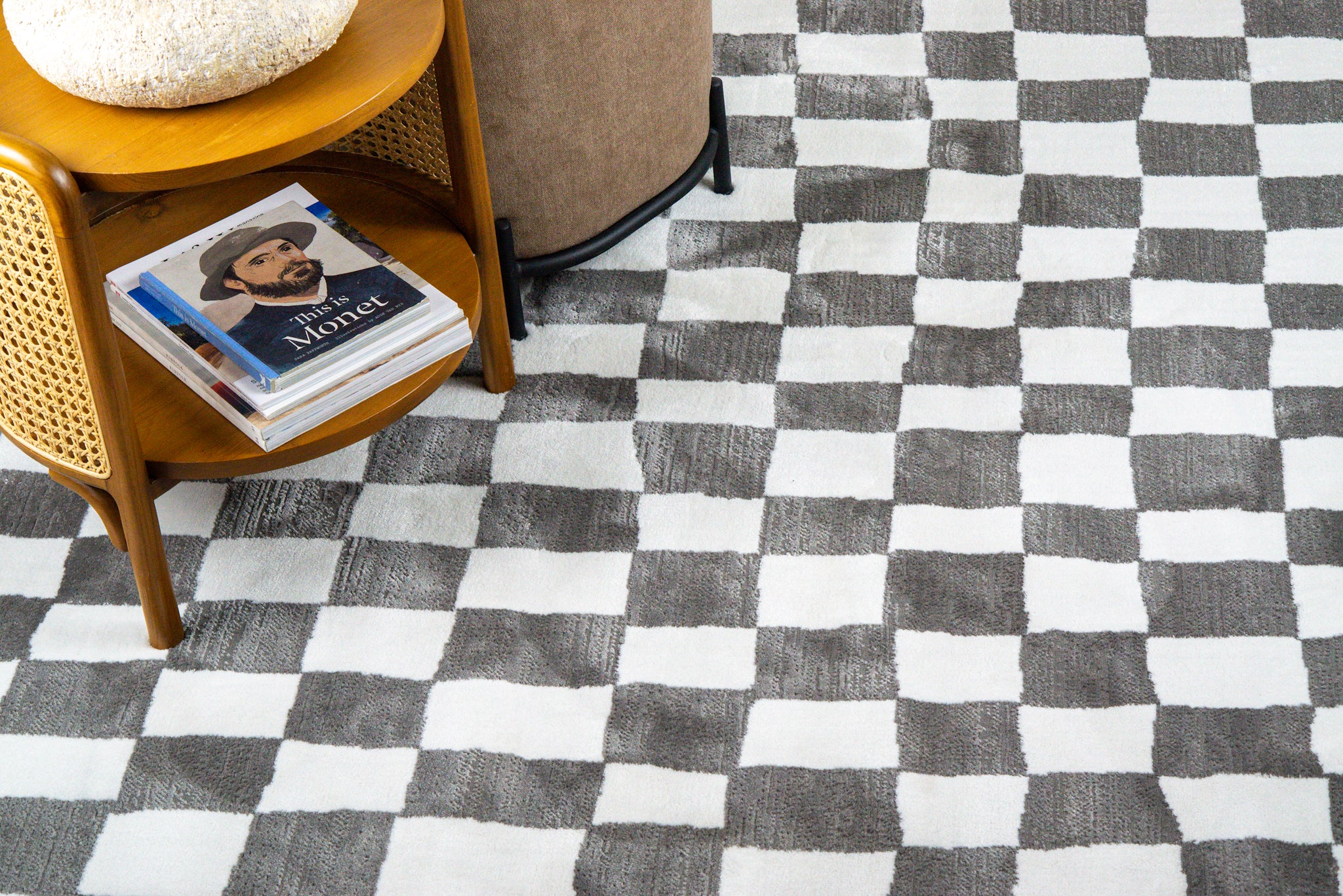 Fides Checkered Modern Rug