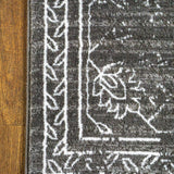 Fides Vintage Bordered Floral Rug
