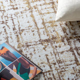 Tiffany Fade Checkered Abstract Rug