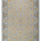 Hunar Bordered Traditional Fringe Rug