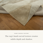 Dyna Triangle Geometric Rug