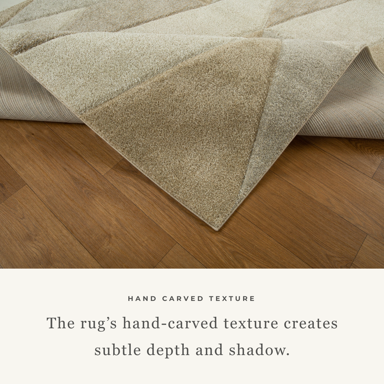 Dyna Triangle Geometric Rug