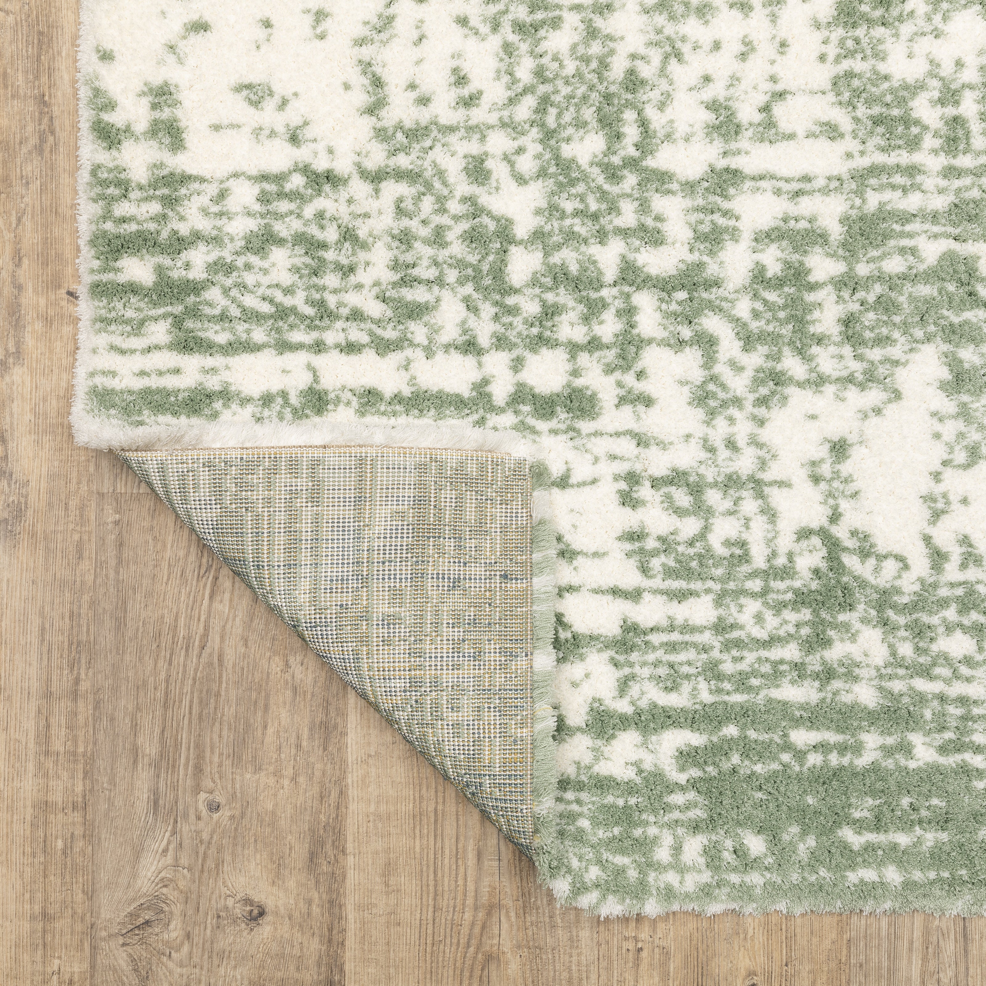 Granville Distressed Line Abstract Rug