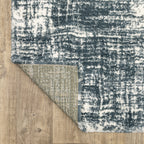 Granville Distressed Line Abstract Rug