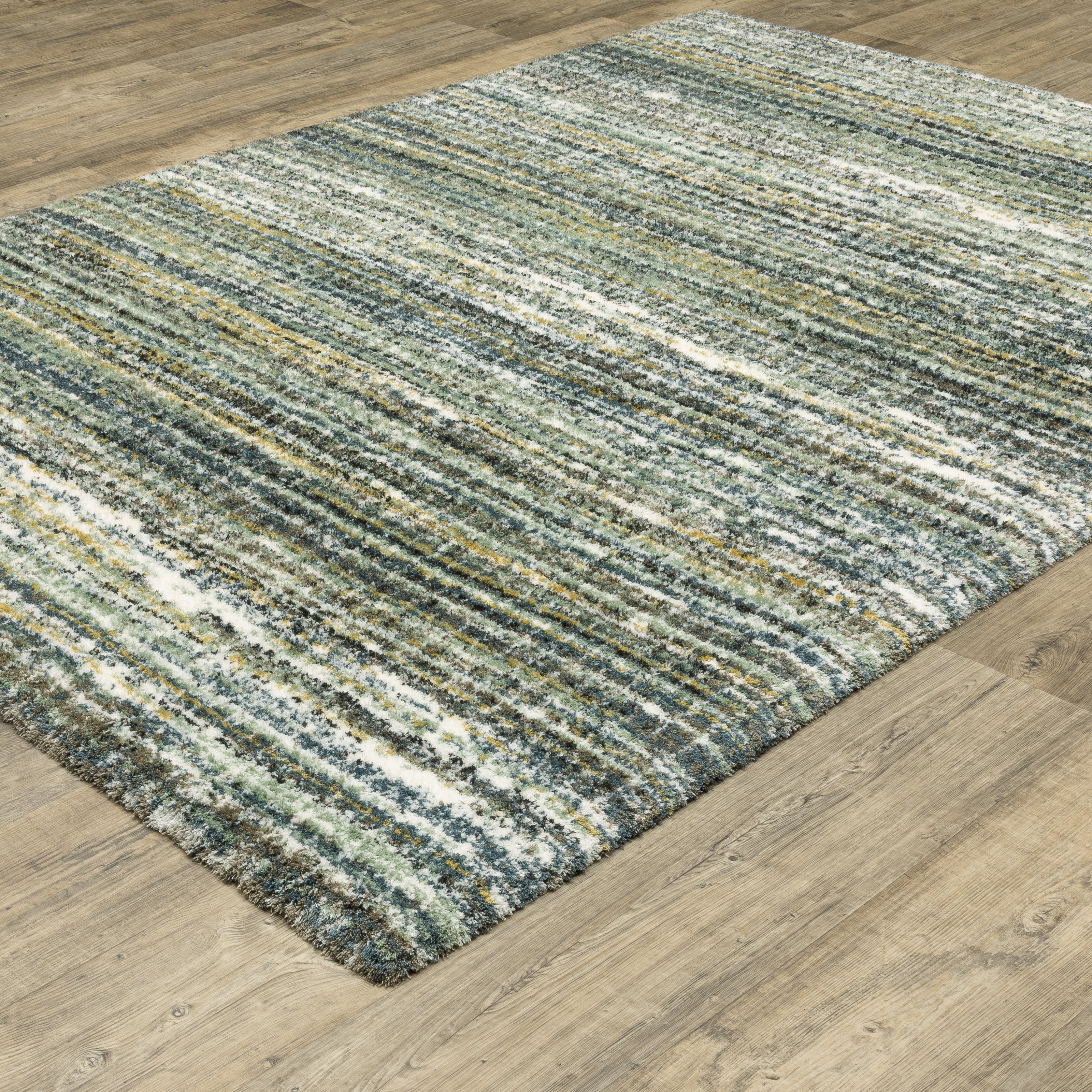 Granville Fade Checkered Abstract Rug