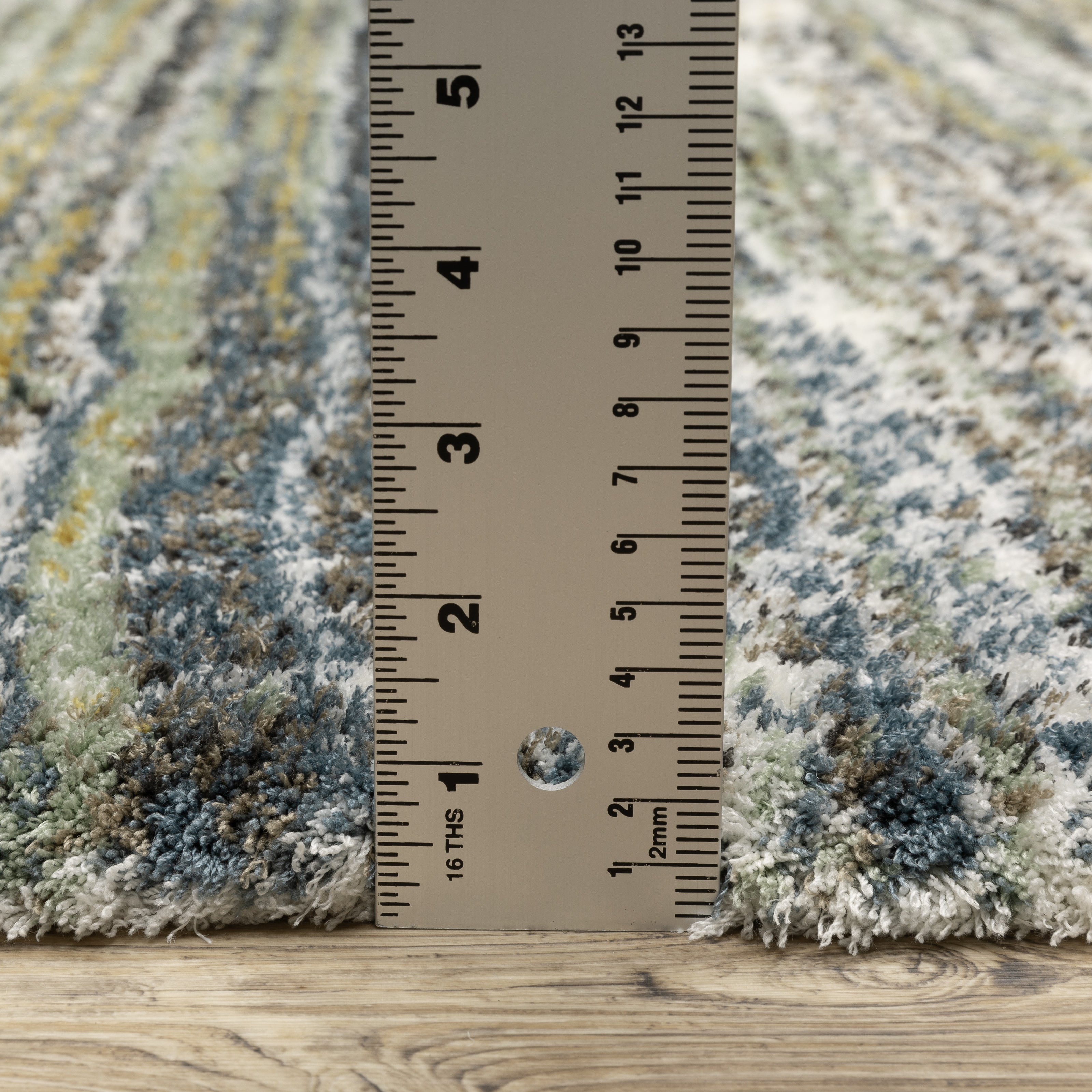 Granville Fade Checkered Abstract Rug