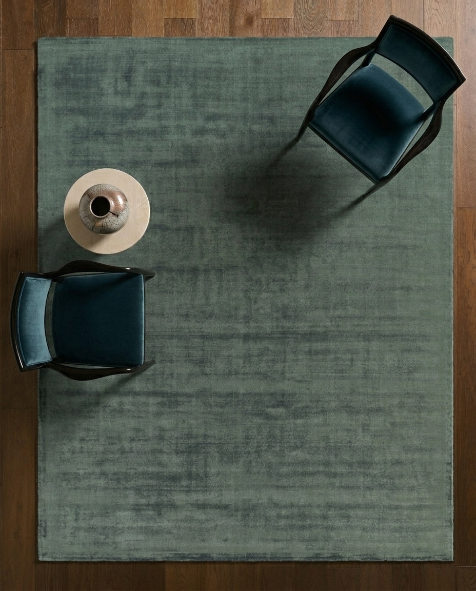 Amara Viscose Solid Rug