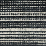 Hugo Striped Viscose Blend Modern Rug