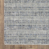 Hugo Striped Viscose Blend Modern Rug