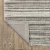 Hugo Striped Viscose Blend Modern Rug