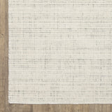 Hugo Striped Viscose Blend Modern Rug