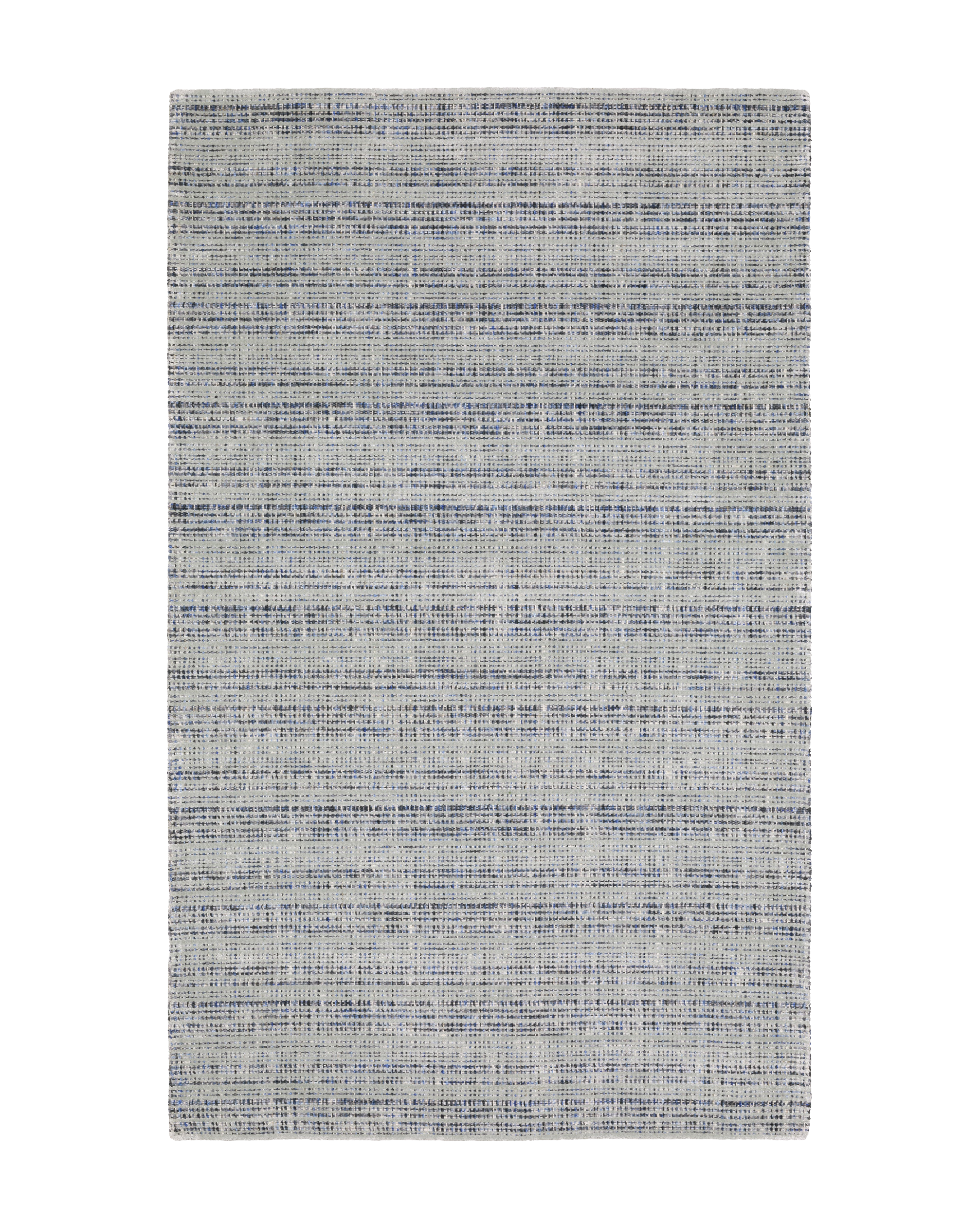 Hugo Striped Viscose Blend Modern Rug