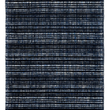 Hugo Striped Viscose Blend Modern Rug