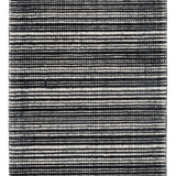 Hugo Striped Viscose Blend Modern Rug