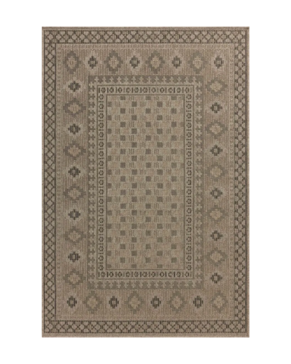 Meridian Diamond Indoor Outdoor Area Rug