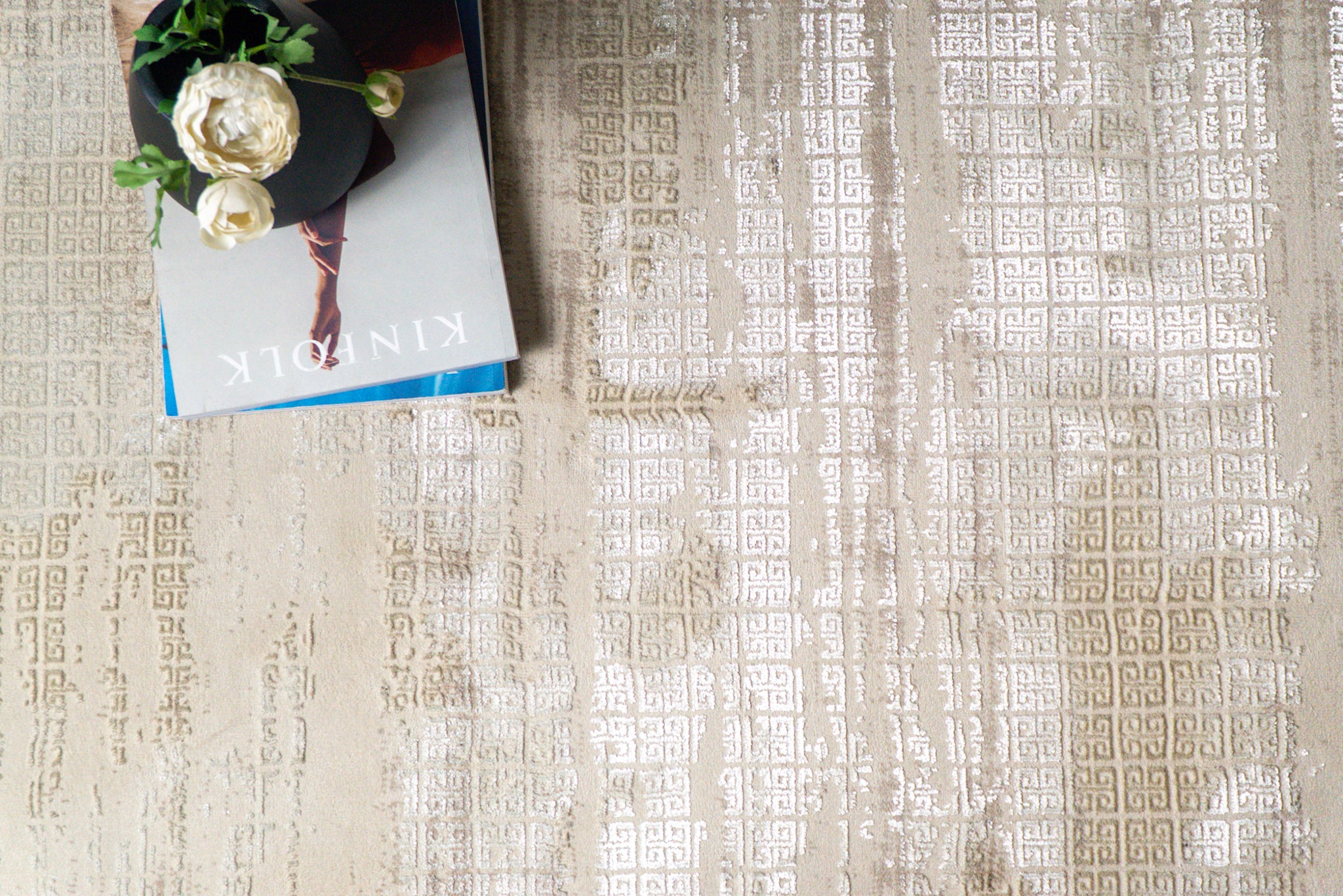 Liora Modern Bordered Rug