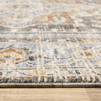 Maharaja Bordered Medallion Traditional Rug