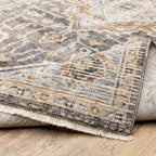 Maharaja Bordered Medallion Traditional Rug