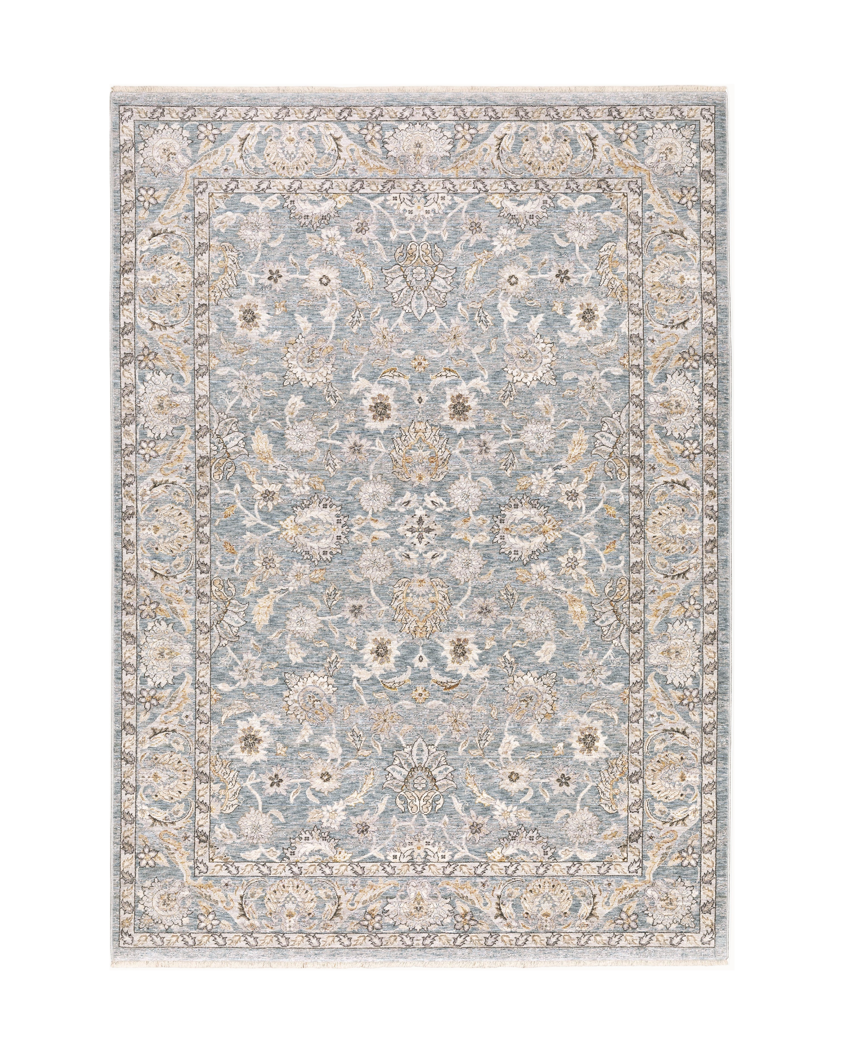 Maharaja Bordered Traditional Rug