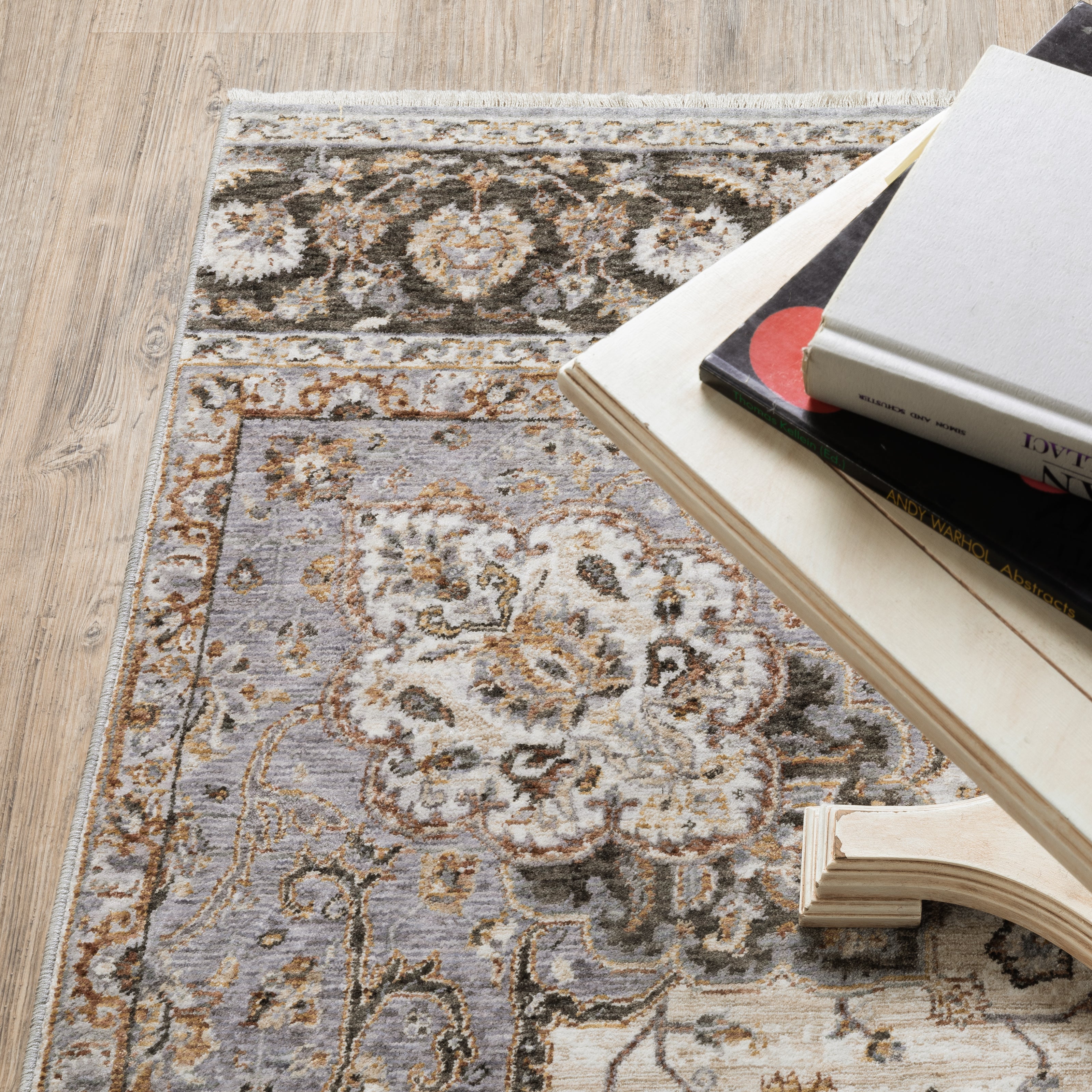 Maharaja Vintage Diamond Medallion Rug