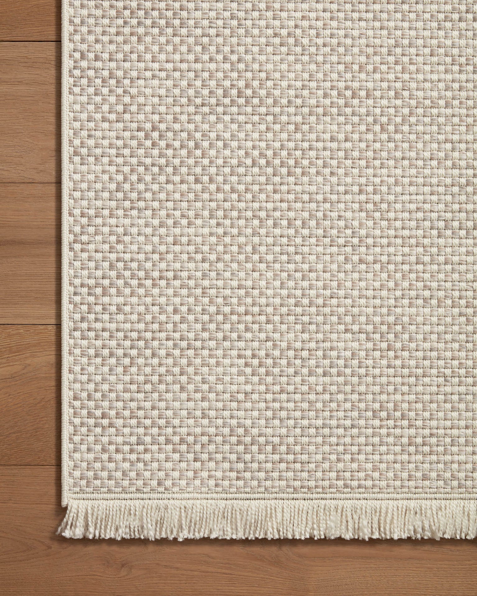 Montclair Basket Weave Neutral Indoor Outdoor Rug
