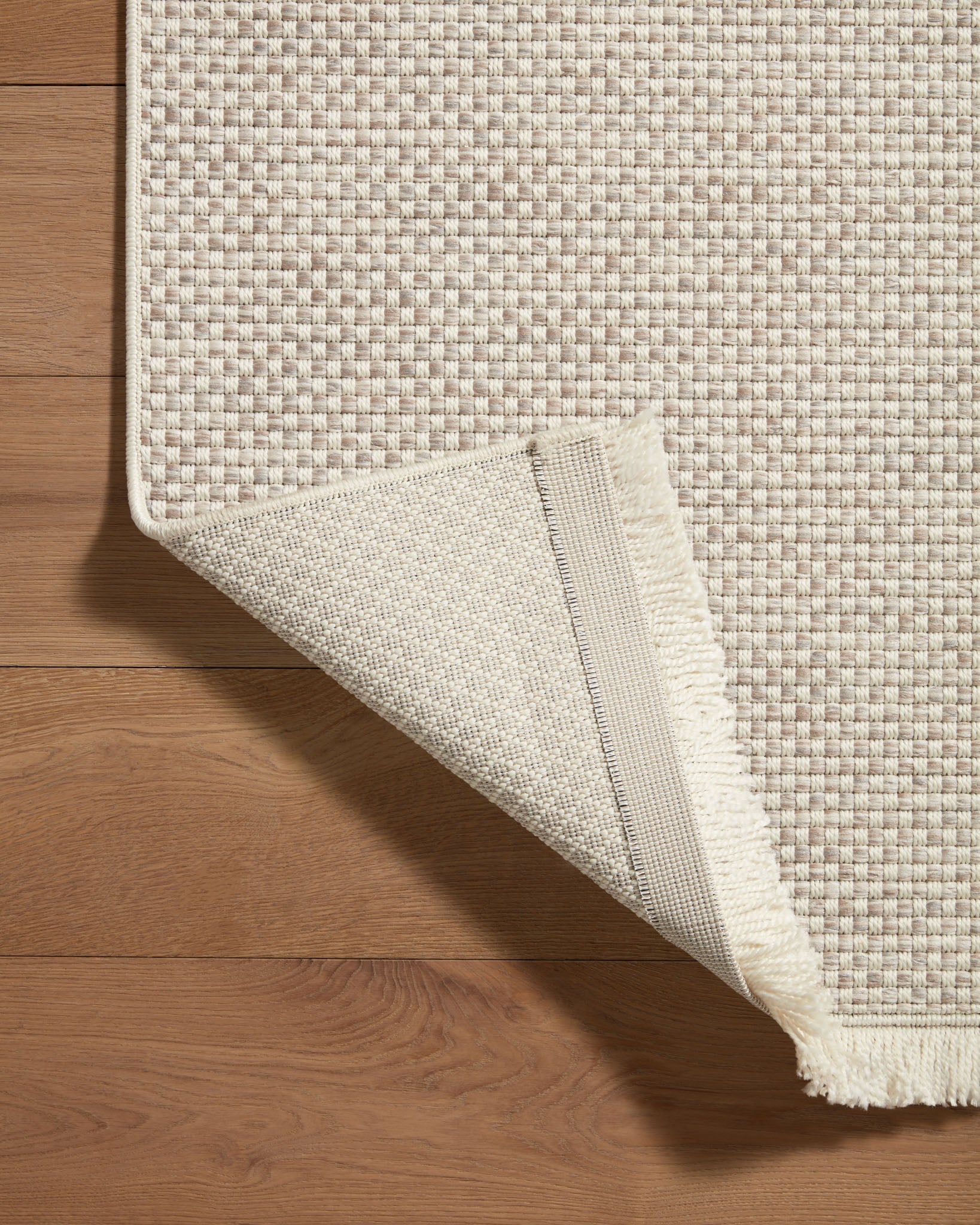 Montclair Basket Weave Neutral Indoor Outdoor Rug