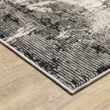 Nebula Bordered Abstract Rug