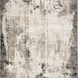 Nebula Bordered Abstract Rug