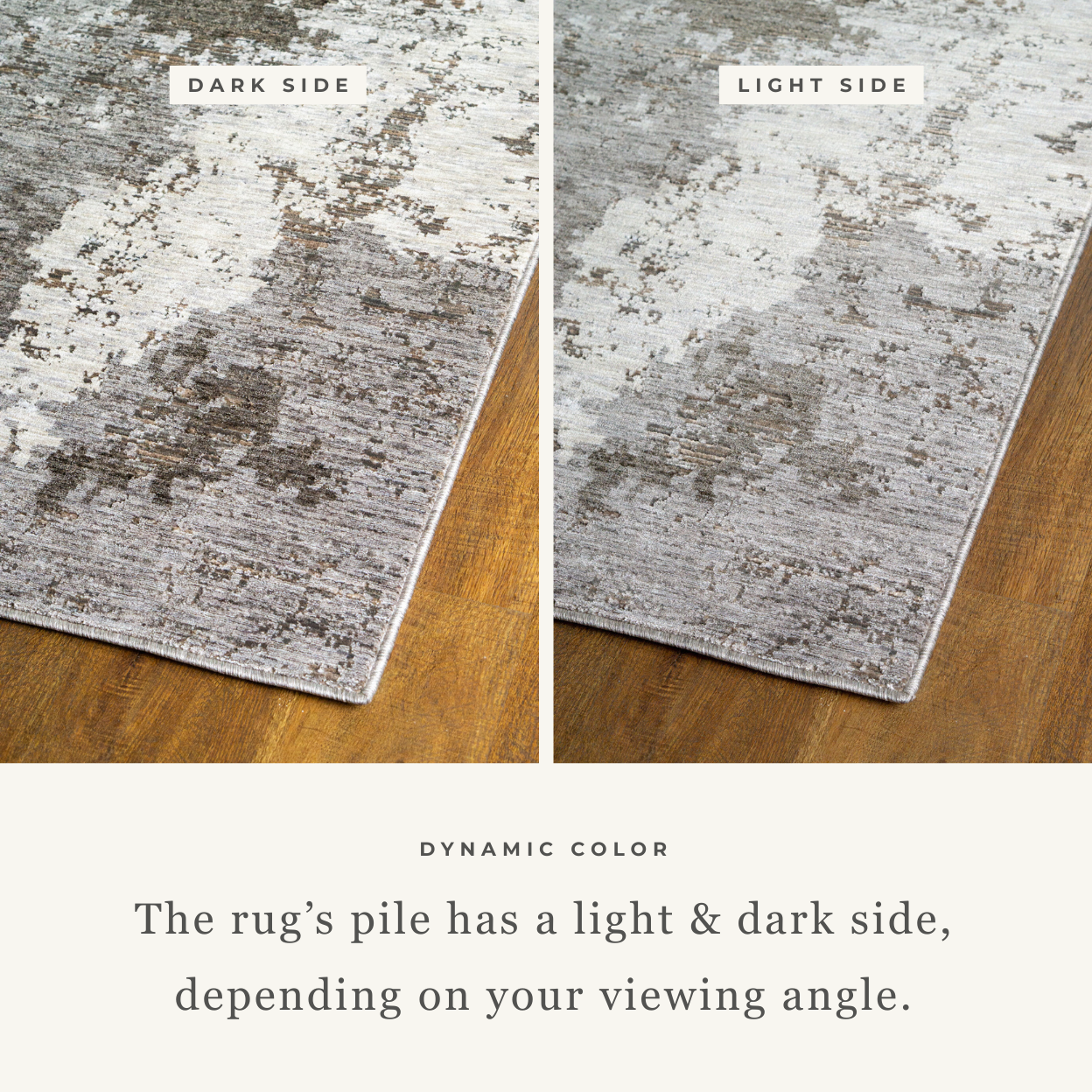 Nebula Splatter Neutral Rug