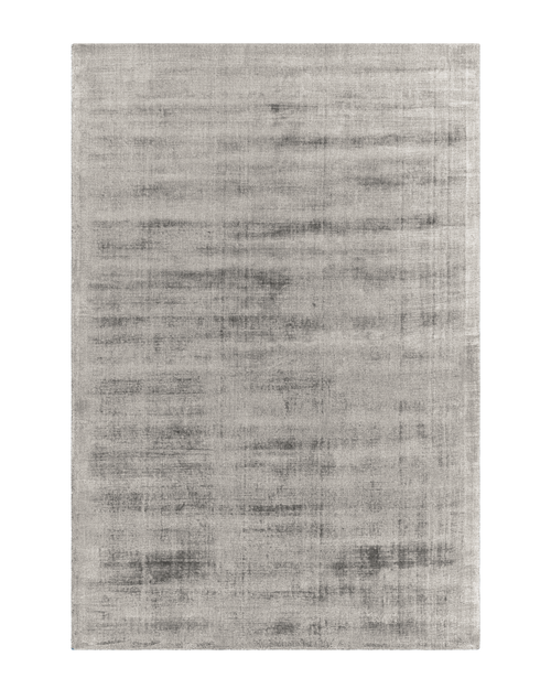 Contemporary grey textured area rug with subtle distressed pattern throughout