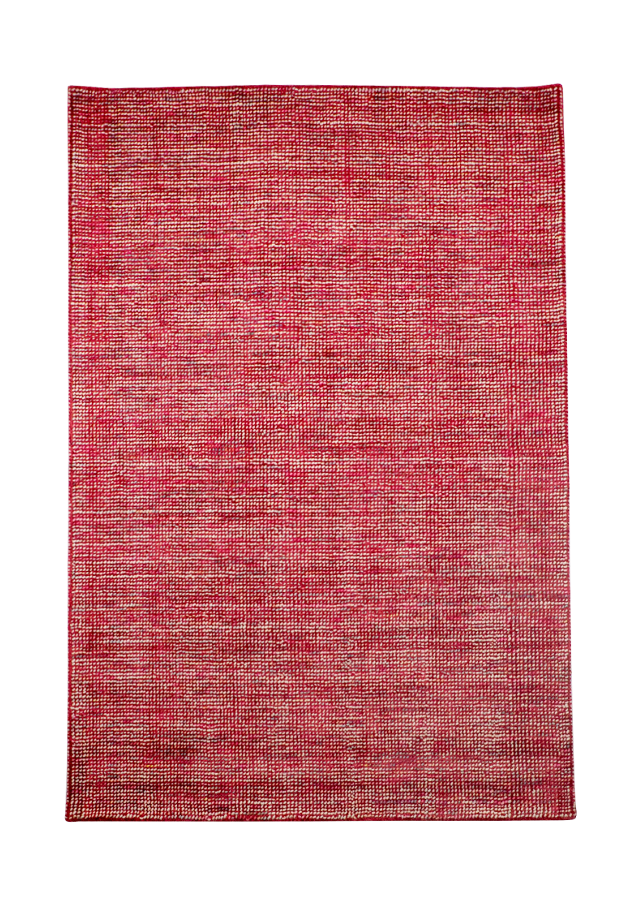 Solene Viscose Modern Rug Wine Red