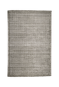 Soft grey velvet rug with subtle texture and neutral tone, rectangular shape