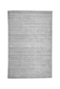 Soft gray wool area rug with subtle texture and natural weave pattern