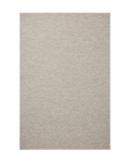 Cream and beige striped wool rug with fine textured horizontal pattern