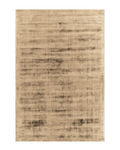Neutral beige textured rug with distressed abstract pattern and vintage worn finish