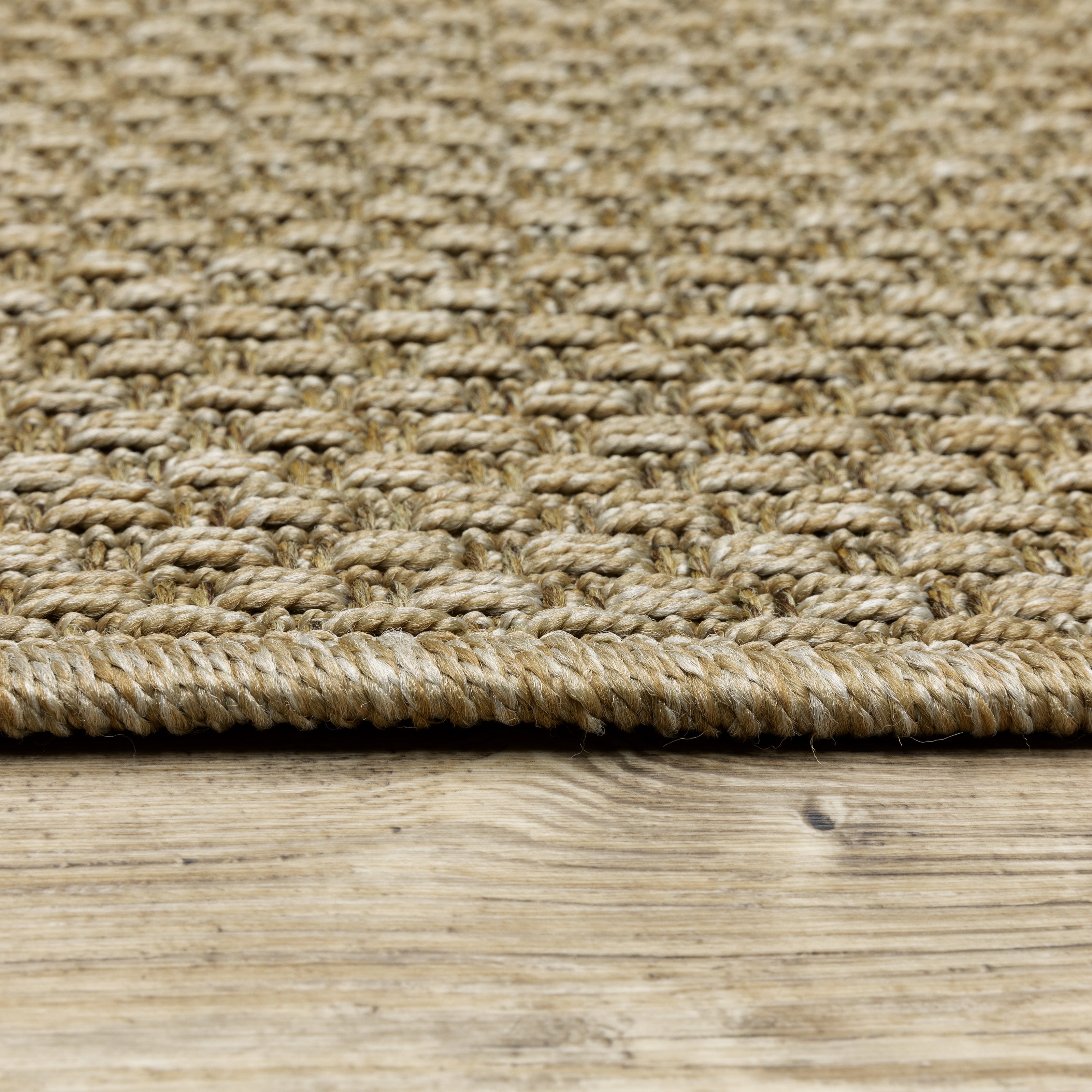 Rocca Basket Weave Sisal Indoor-Outdoor Rug