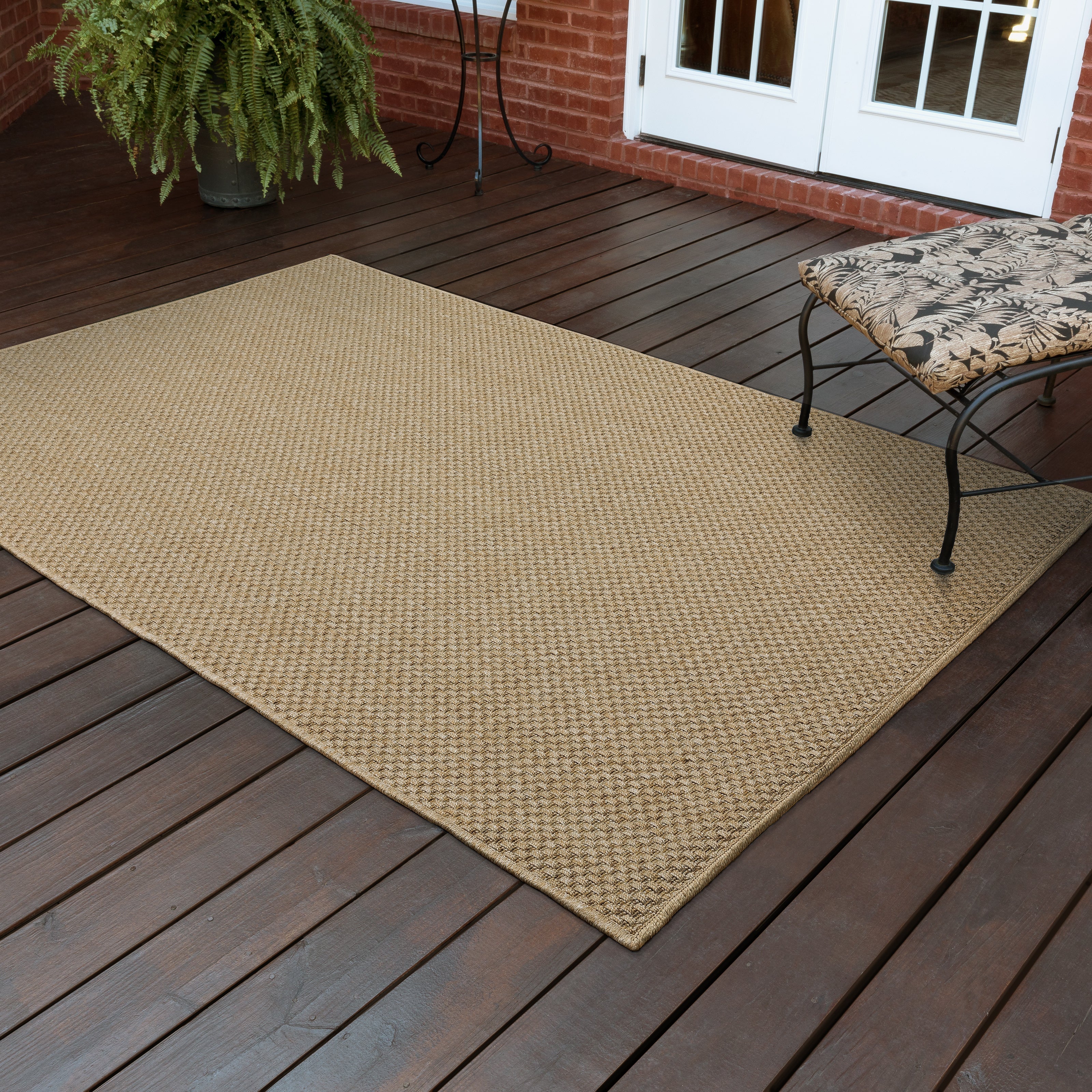Rocca Basket Weave Sisal Indoor-Outdoor Rug