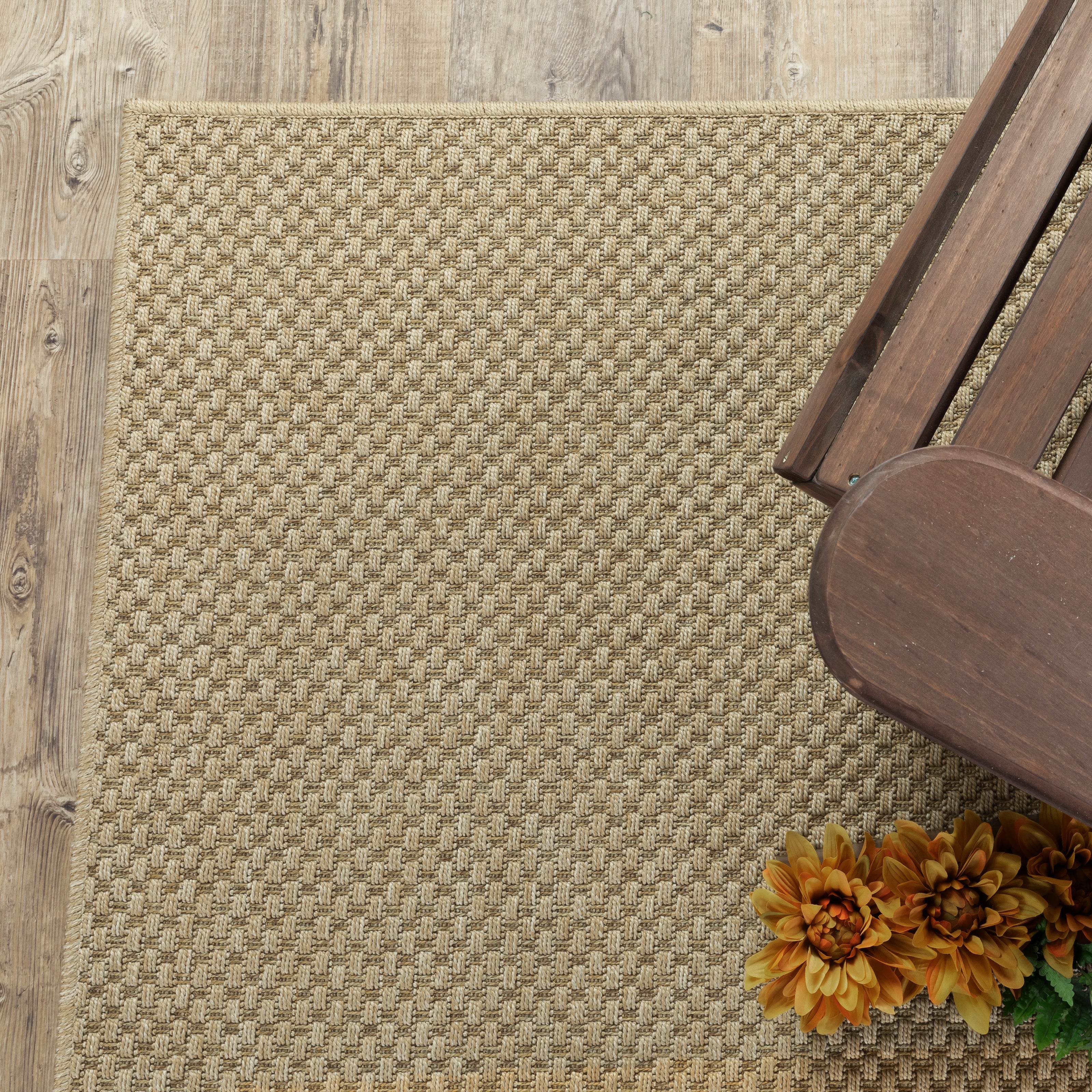 Rocca Basket Weave Sisal Indoor-Outdoor Rug