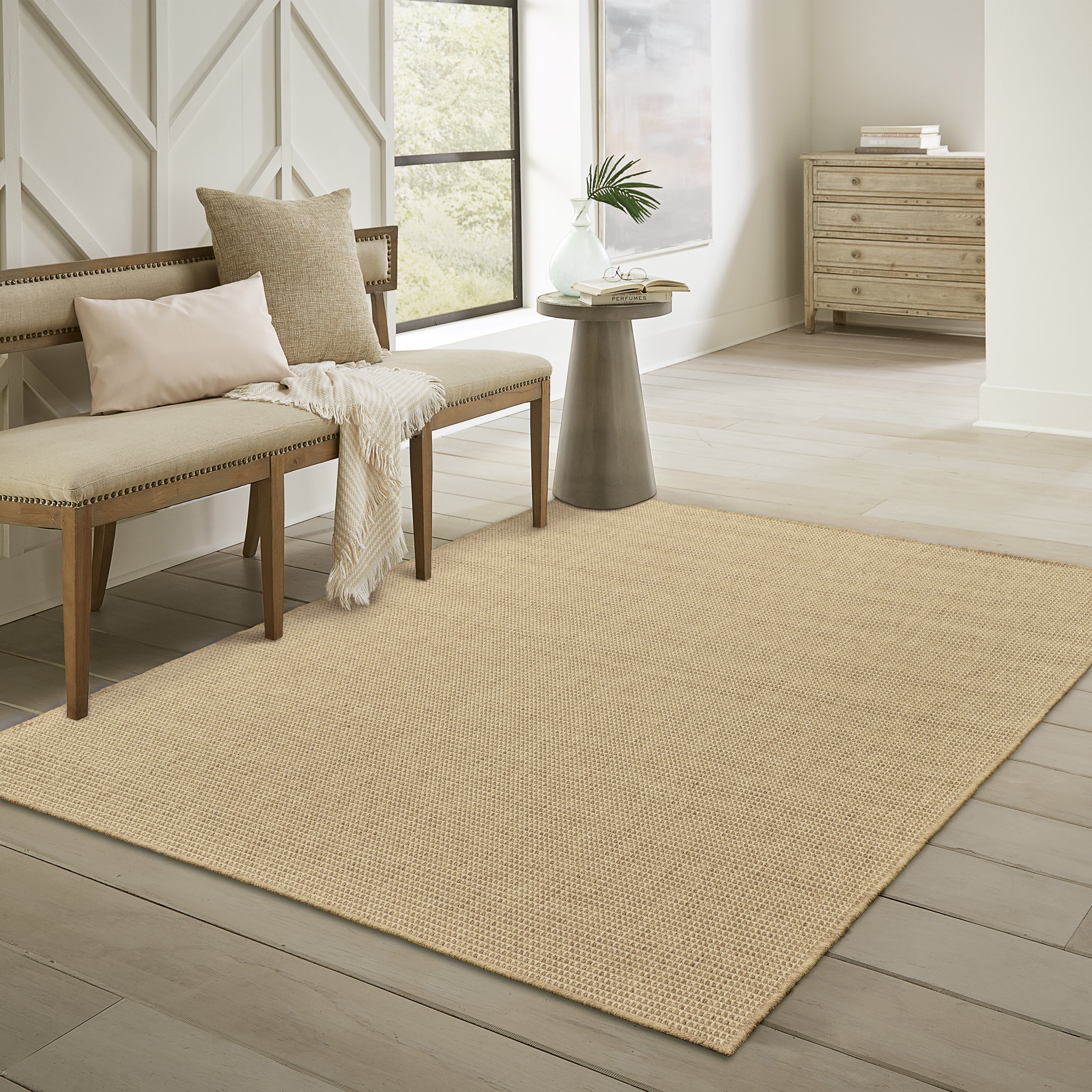 Rocca Grid Weave Sisal Indoor-Outdoor Rug