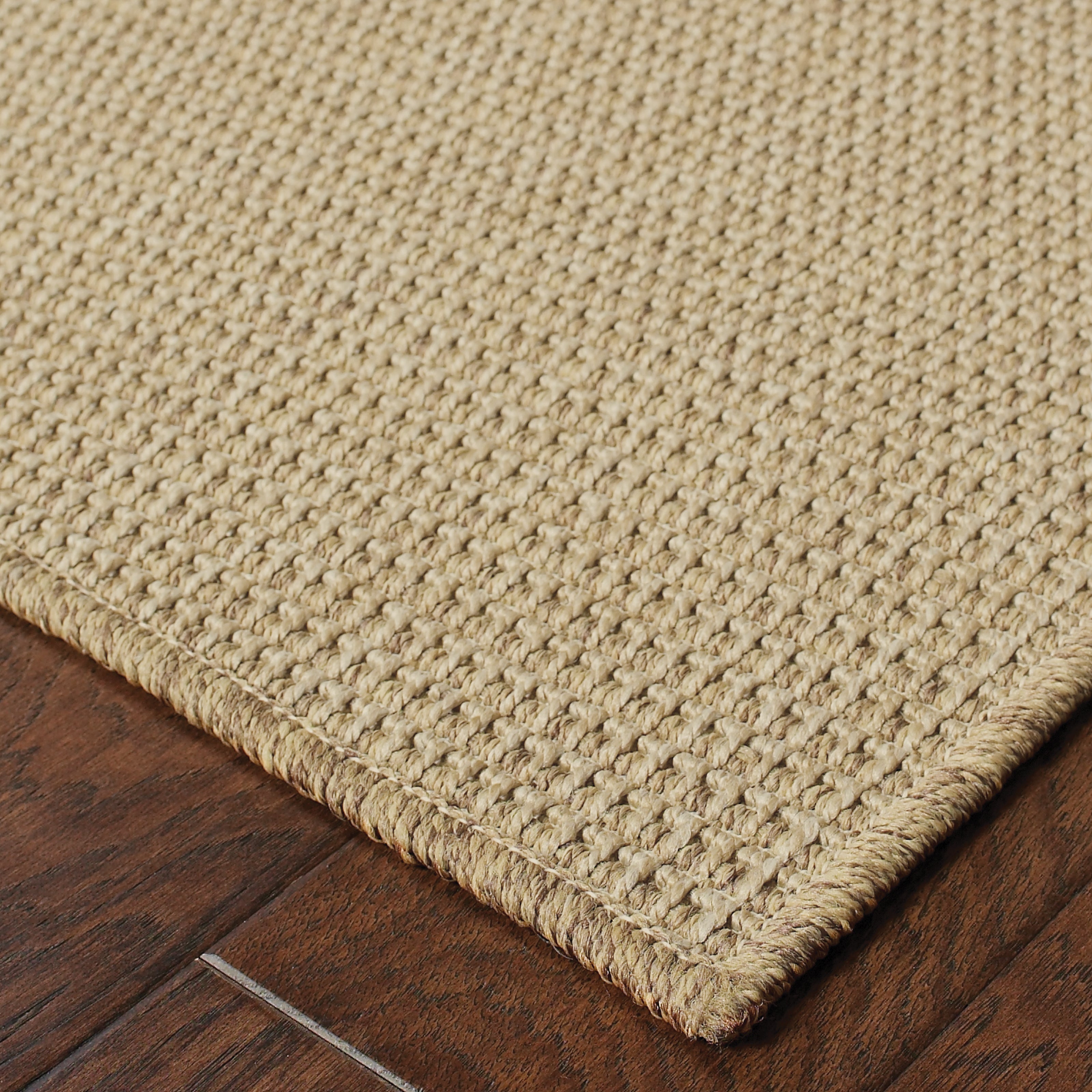 Rocca Grid Weave Sisal Indoor-Outdoor Rug