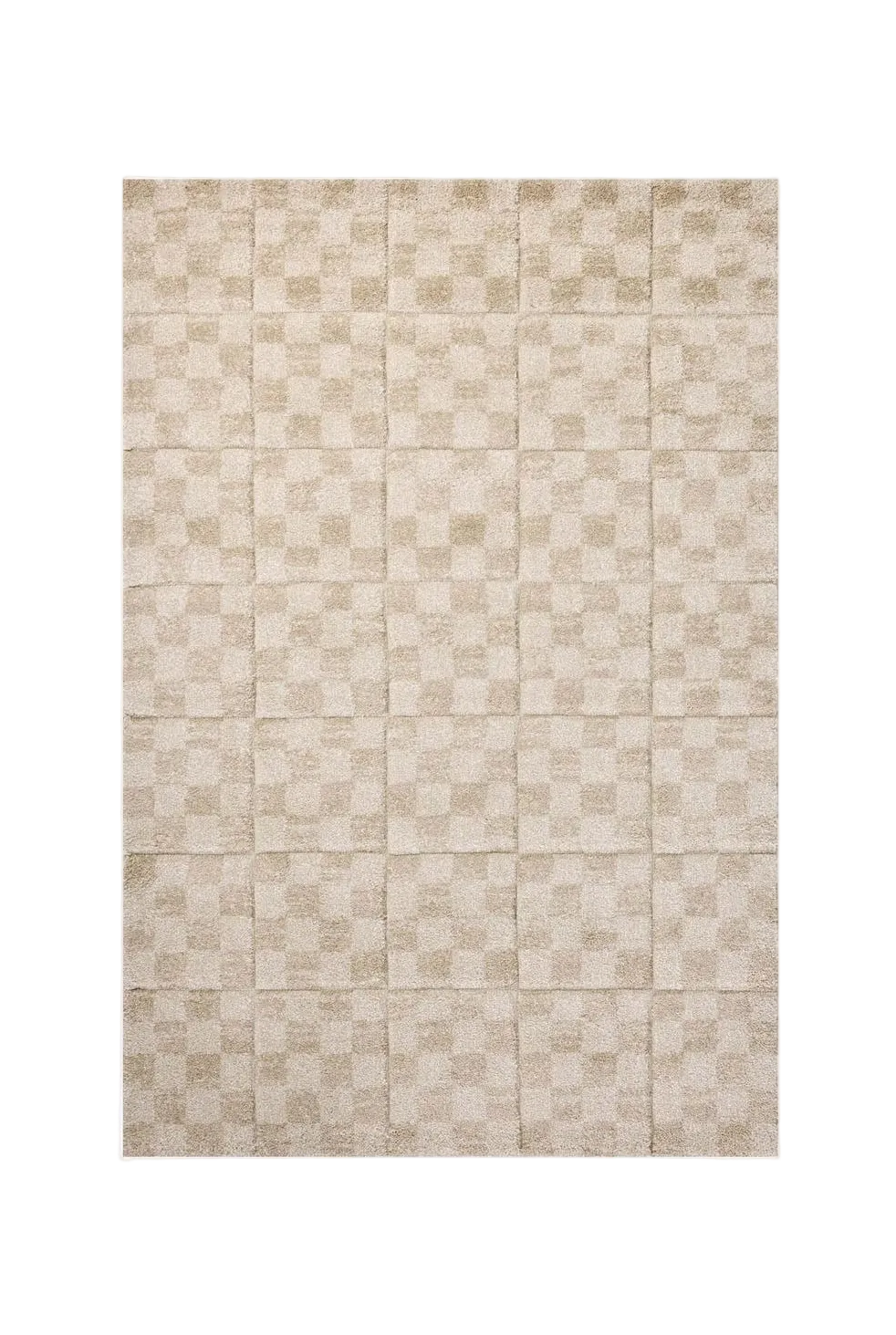 Sterling Checkered Modern Rug