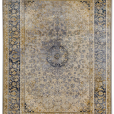 Savanah Medallion Traditional Fringe Rug
